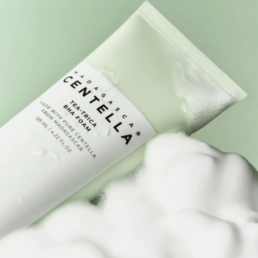 Madagascar Centella Tea-Trica Bha Espuma Limpiadora - Clementinepure.ec