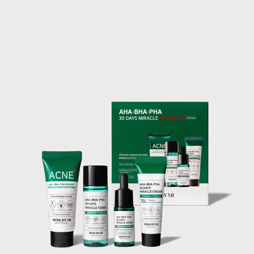 AHA-BHA-PHA Miracle SOS KIT de 30 Días - Clementinepure.ec