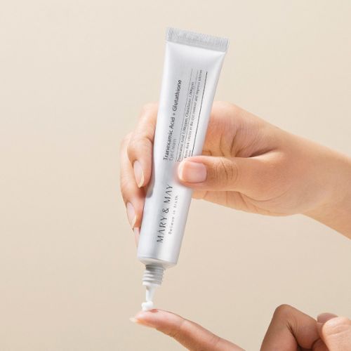 Mary & May - Tranexamic Acid + Glutathione Eye Cream - Clementinepure.ec