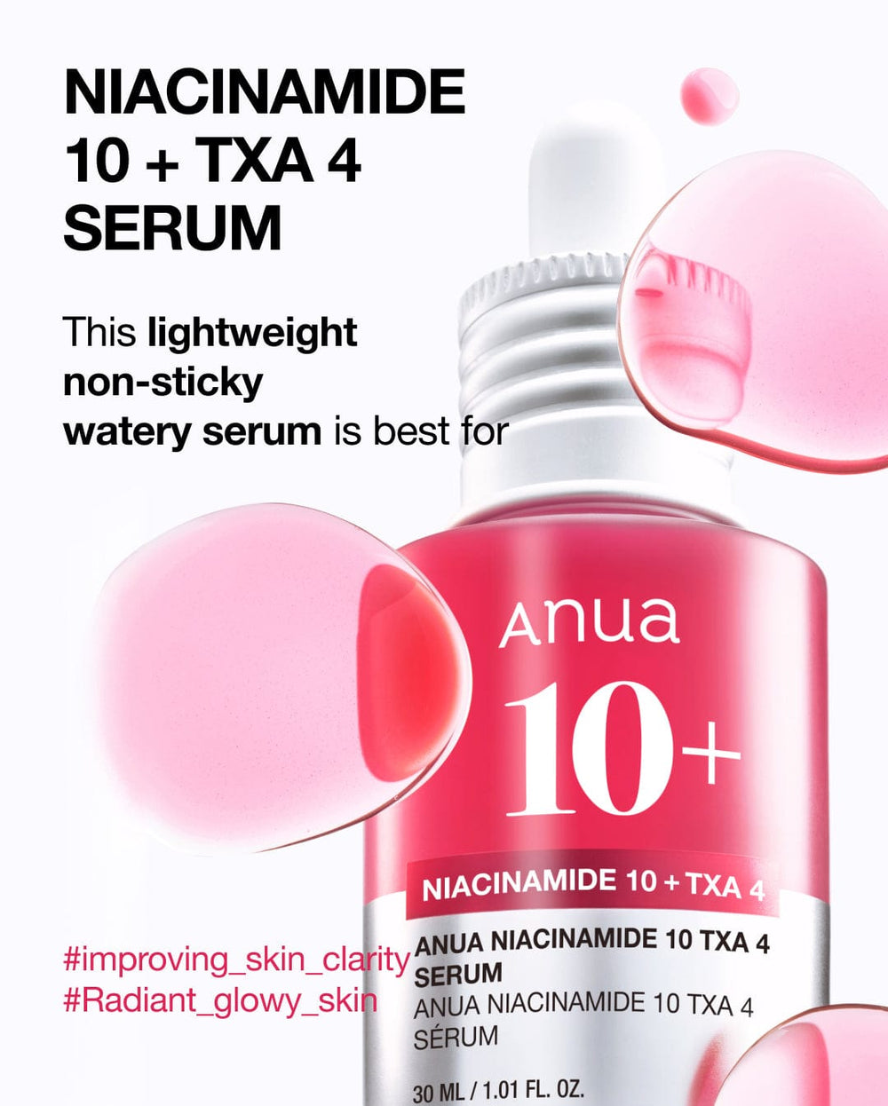 Niacinamida 10% + TXA 4% Suero edición 2025 - Clementinepure.ec