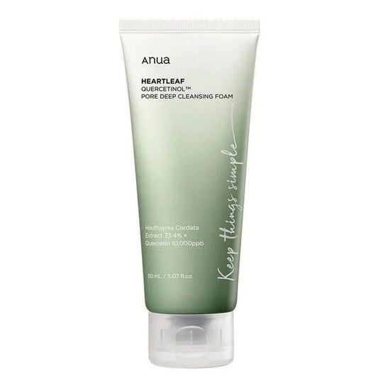 ANUA Heartleaf Quercetinol Pore Deep Cleansing Foam - Clementinepure.ec